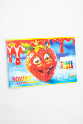 Альбом для малювання, А4, 32 аркуші, ароматизований, Тетрада